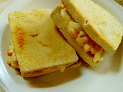【低糖質】高野豆腐の卵サンド